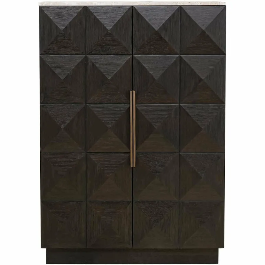 Richmond Interiors Wandkast Claremont 2-deurs Bruin New