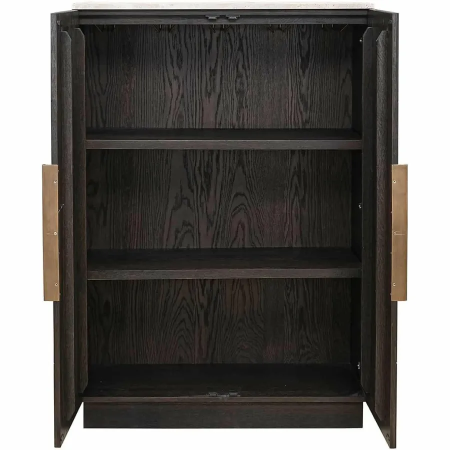 Richmond Interiors Wandkast Claremont 2-deurs Bruin New