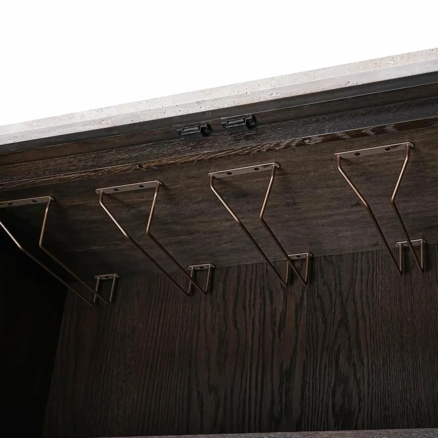 Richmond Interiors Wandkast Claremont 2-deurs Bruin New