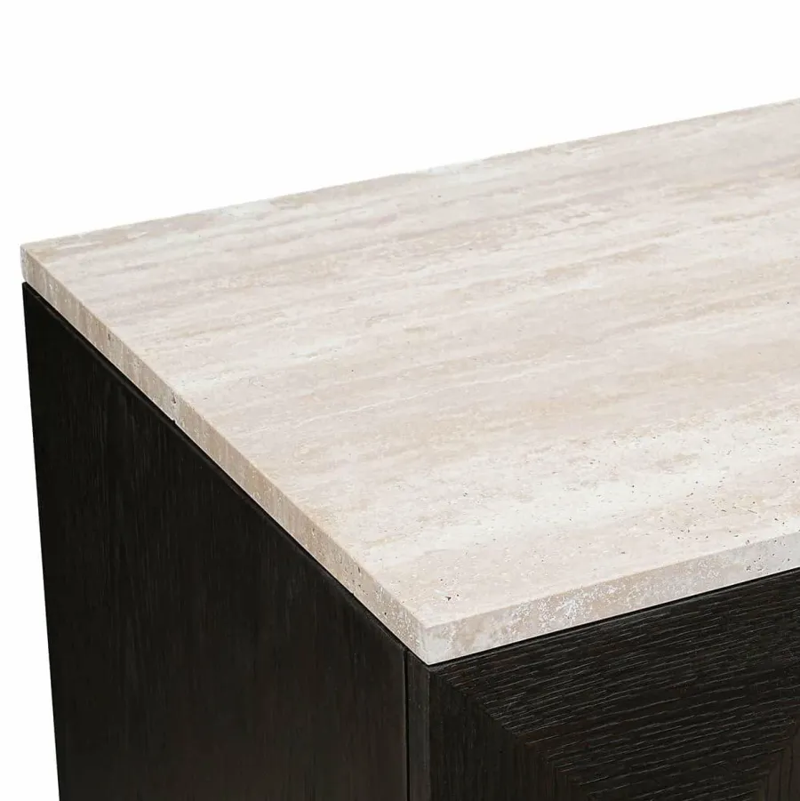 Richmond Interiors Wandkast Claremont 2-deurs Bruin New
