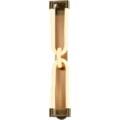 Richmond Interiors Wandlamp Lysa Brushed Goud