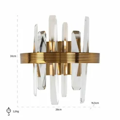 Richmond Interiors Wandlamp Brigh Hot