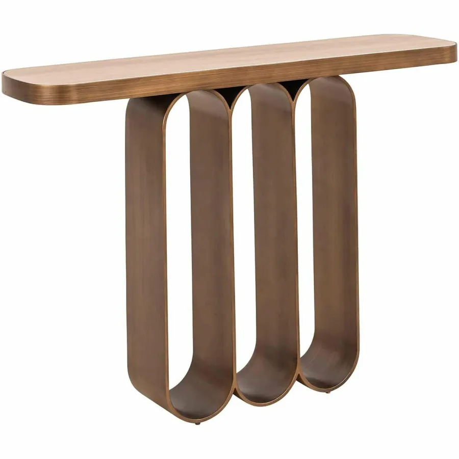 Richmond Interiors Wandtafel Locarno geborsteld Goud Hot