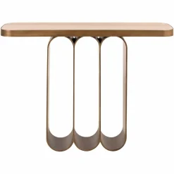 Richmond Interiors Wandtafel Locarno geborsteld Goud Hot