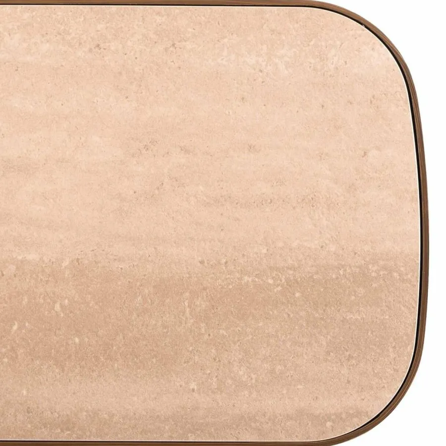 Richmond Interiors Wandtafel Locarno geborsteld Goud Hot