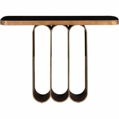 Richmond Interiors Wandtafel Locarno geborsteld Goud Hot