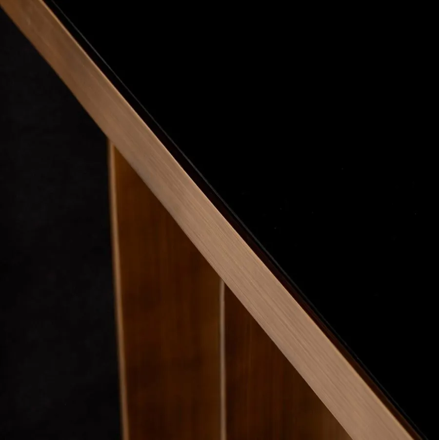 Richmond Interiors Wandtafel Locarno geborsteld Goud Hot