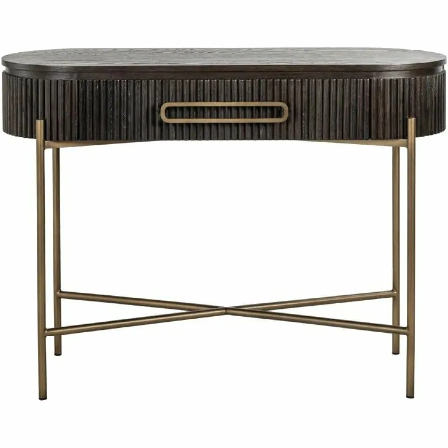 Richmond Interiors Wandtafel Luxor 1-lade bruin Clearance