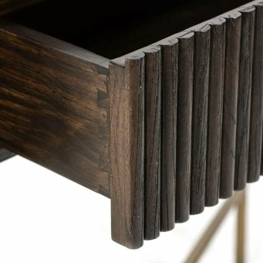 Richmond Interiors Wandtafel Luxor 1-lade bruin Clearance