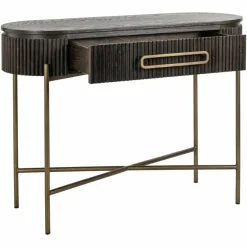 Richmond Interiors Wandtafel Luxor 1-lade bruin Clearance