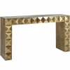 Richmond Interiors Wandtafel Collada (Brushed Gold) Outlet