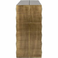 Richmond Interiors Wandtafel Collada (Brushed Gold) Outlet