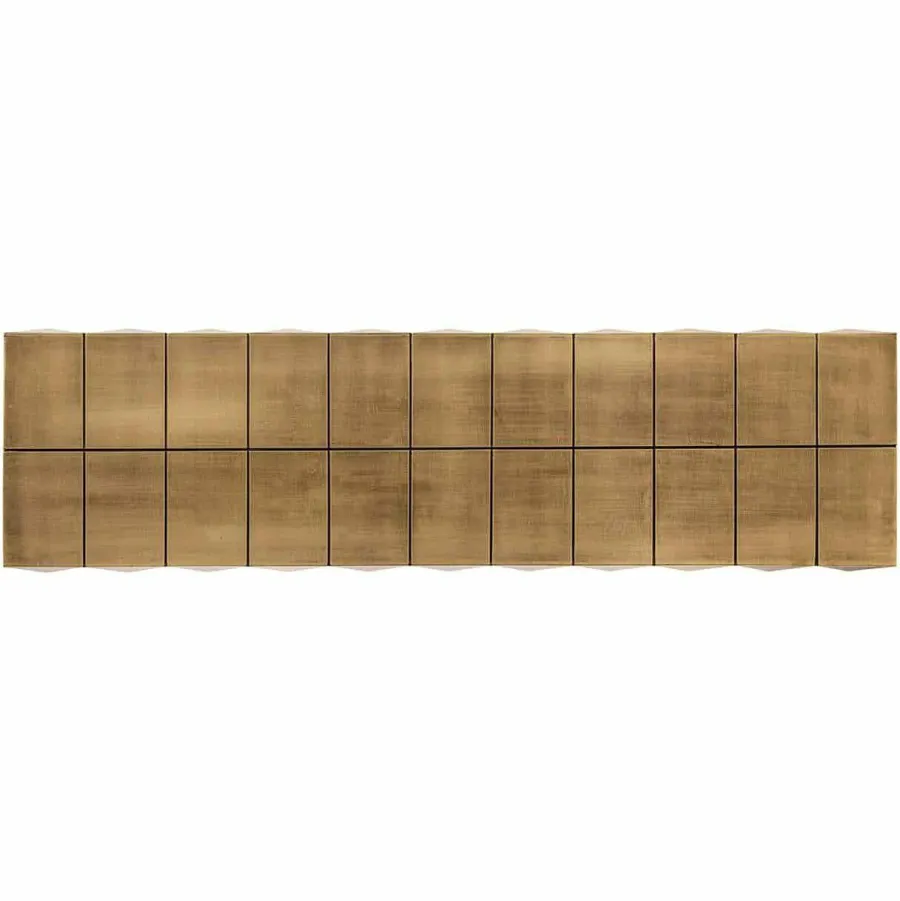 Richmond Interiors Wandtafel Collada (Brushed Gold) Outlet