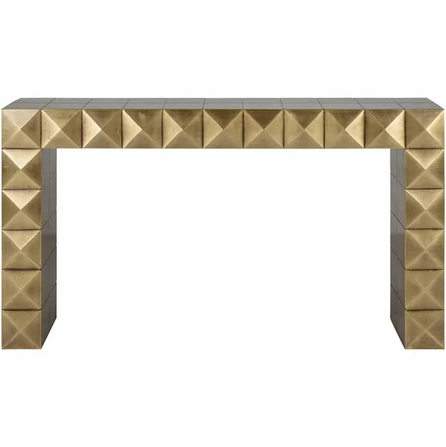 Richmond Interiors Wandtafel Collada (Brushed Gold) Outlet