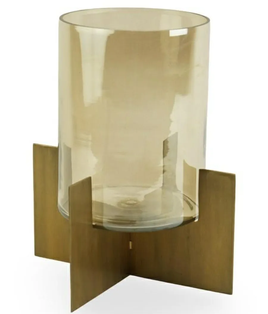 Richmond Interiors Windlicht Resa goud groot Hot