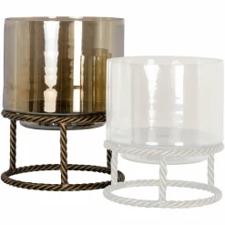 Richmond Interiors Windlicht Ropia goud groot Outlet