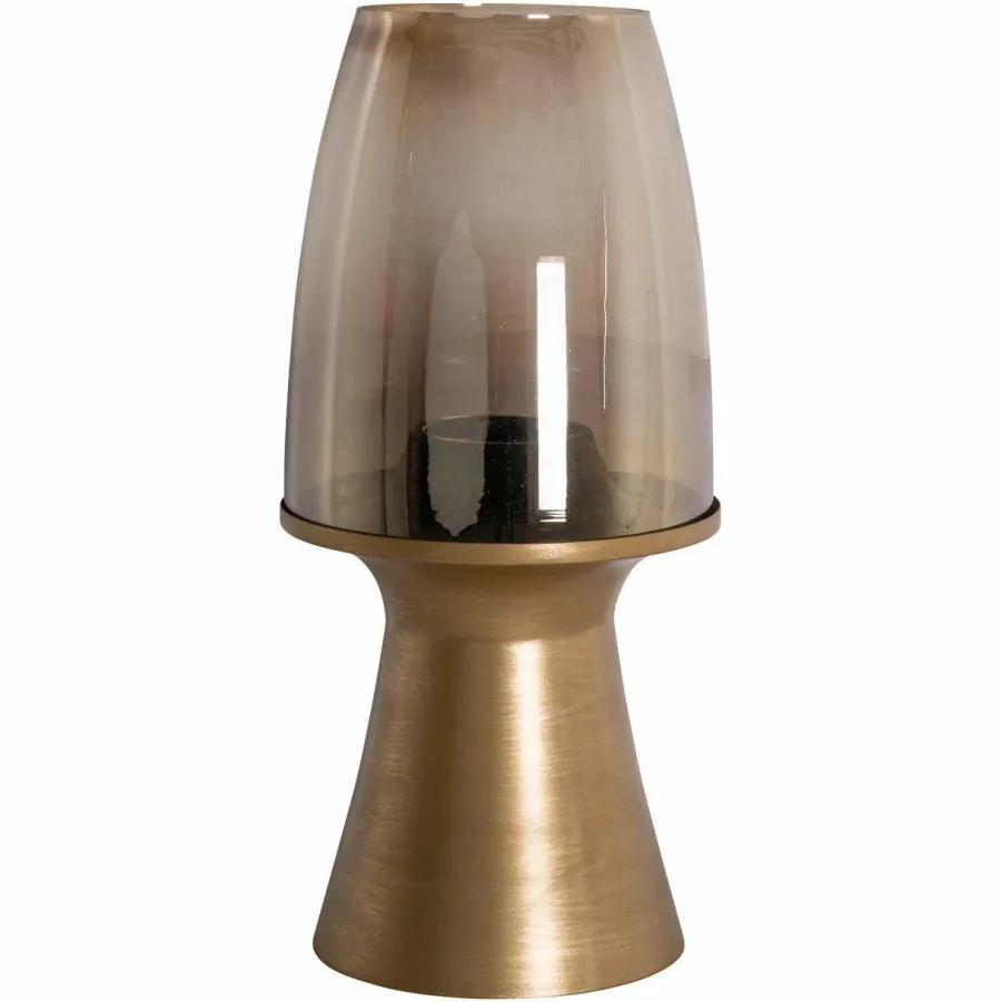 Richmond Interiors Windlicht Danea brushed goud groot Discount