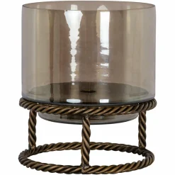 Richmond Interiors Windlicht Ropia goud klein New