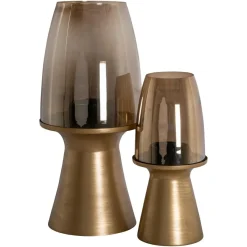 Richmond Interiors Windlicht Danea goud klein Discount
