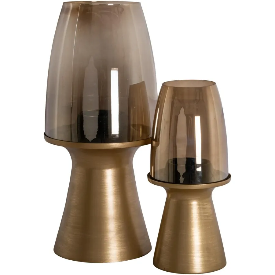 Richmond Interiors Windlicht Danea goud klein Discount