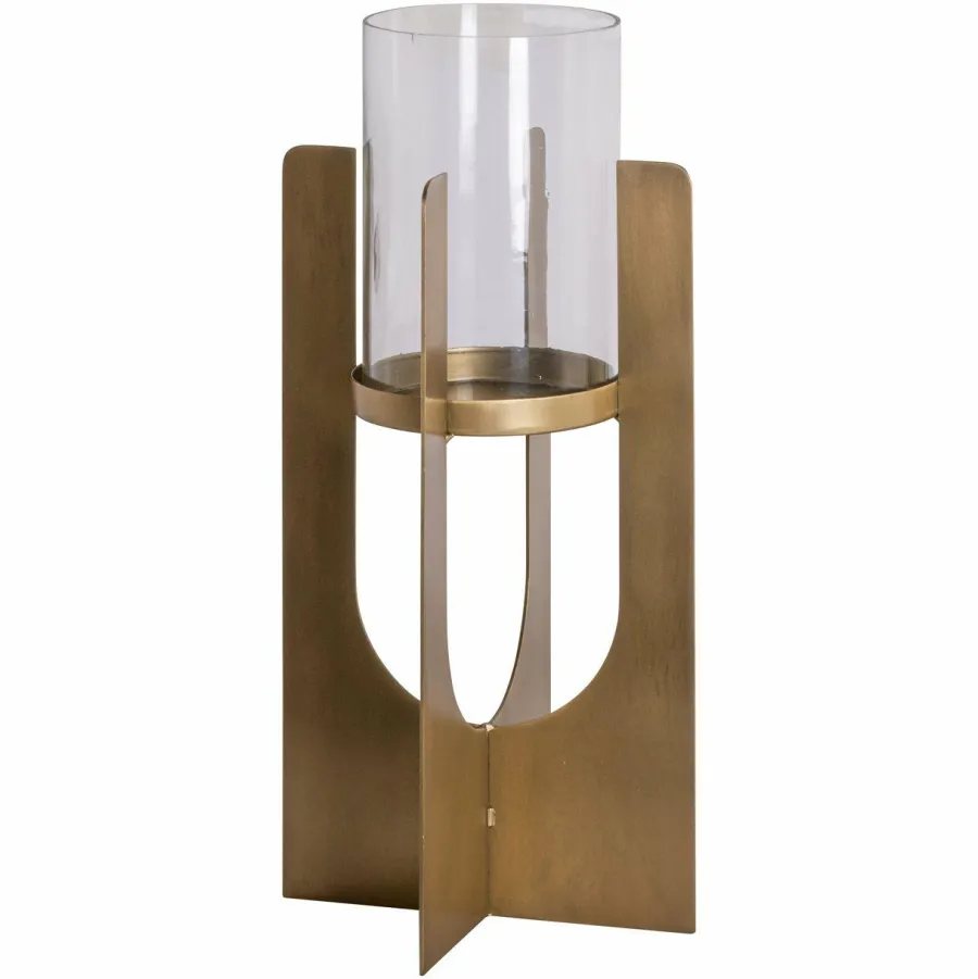 Richmond Interiors Windlicht Dalou goud klein Hot