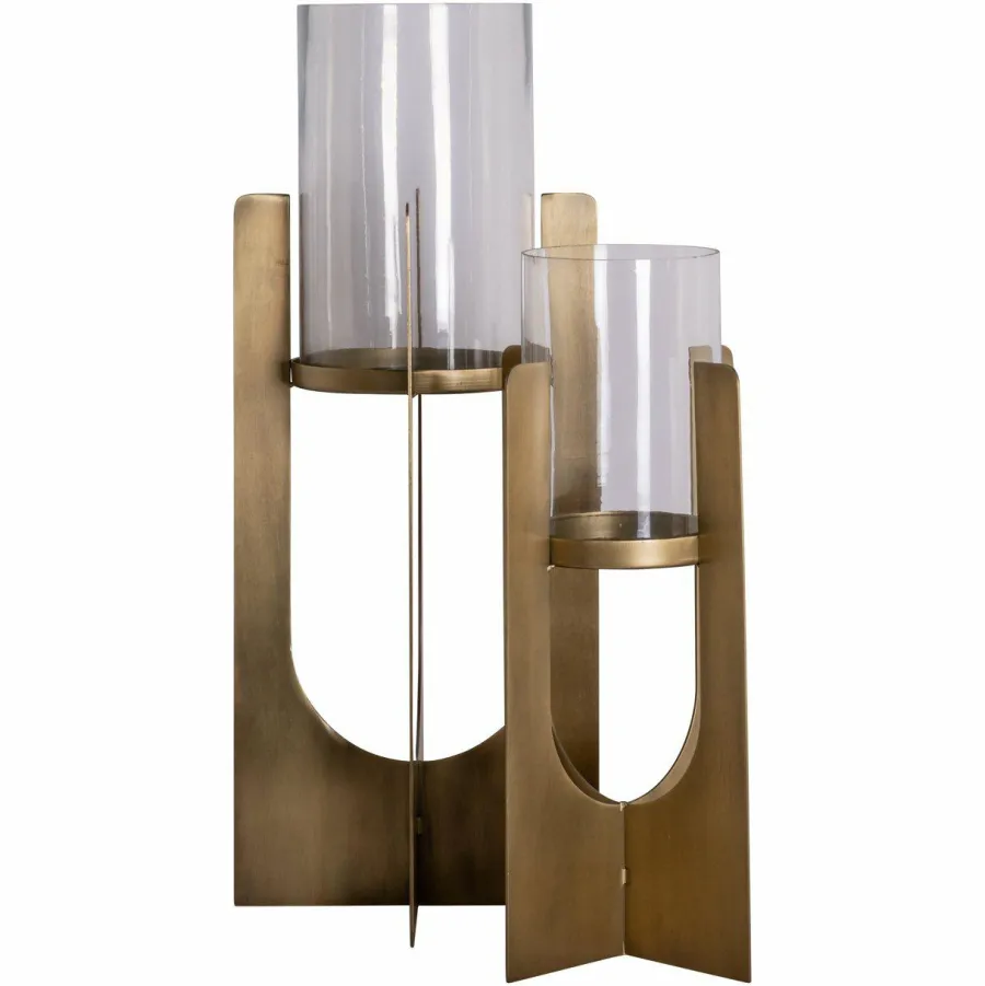 Richmond Interiors Windlicht Dalou goud klein Hot