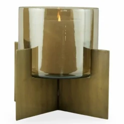 Richmond Interiors Windlicht Resa goud klein Sale