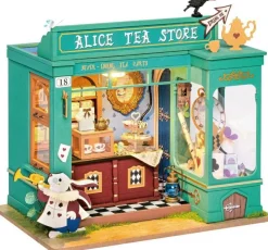 Robotime Houten bouwpakket Alice's Tea Store Online
