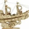 Robotime Houten Bouwpakket Sailing Ship New
