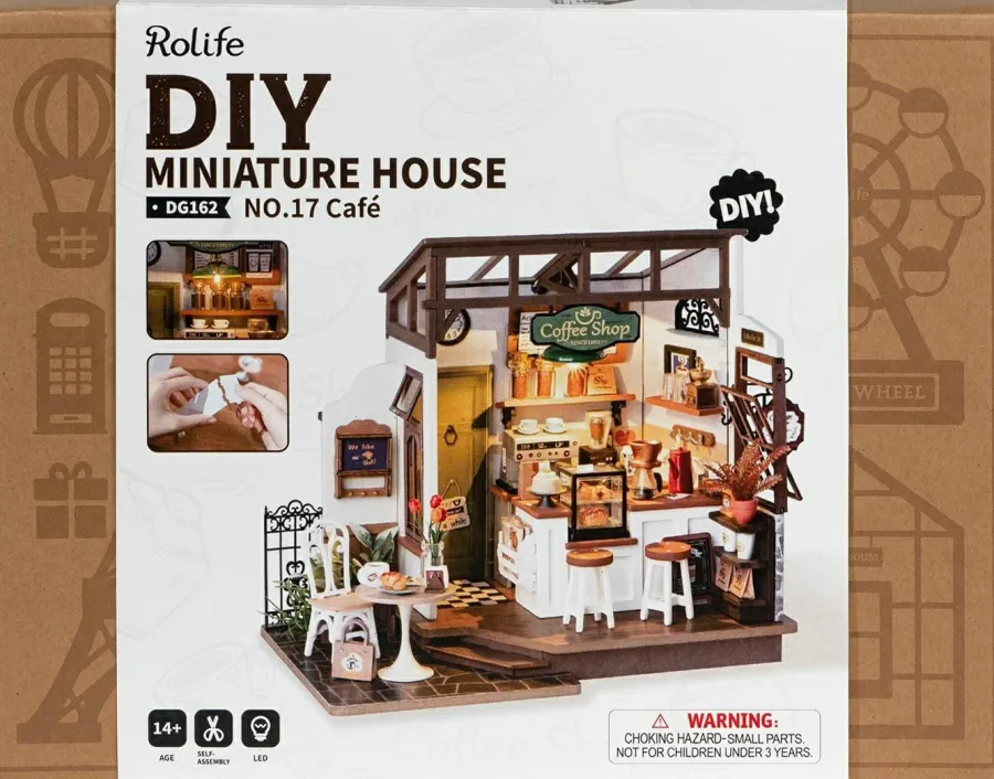 Robotime Houten bouwpakket No.17 Slow Life Café Outlet