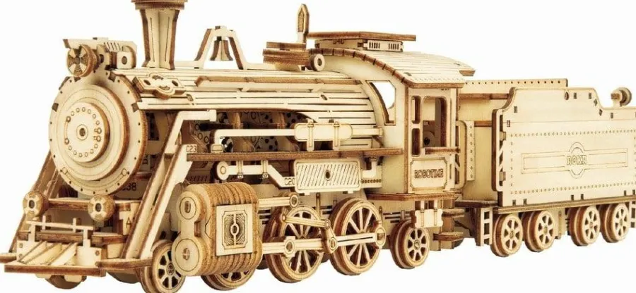 Robotime Houten Bouwpakket Prime Steam Express Clearance
