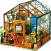 Robotime Houten bouwpakket Cathy's flower house Hot