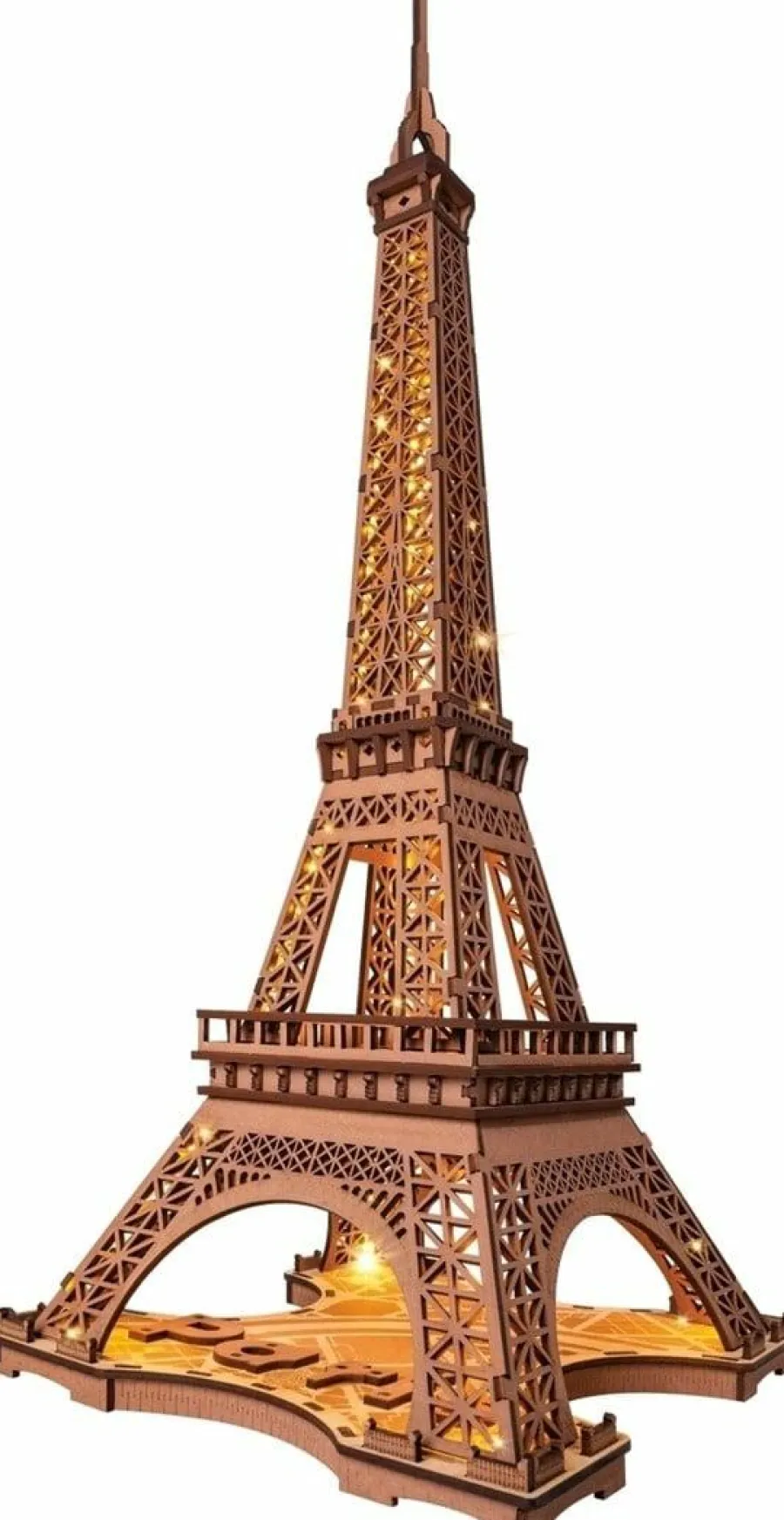 Robotime Houten Bouwpakket Night of the Eiffel Tower Best