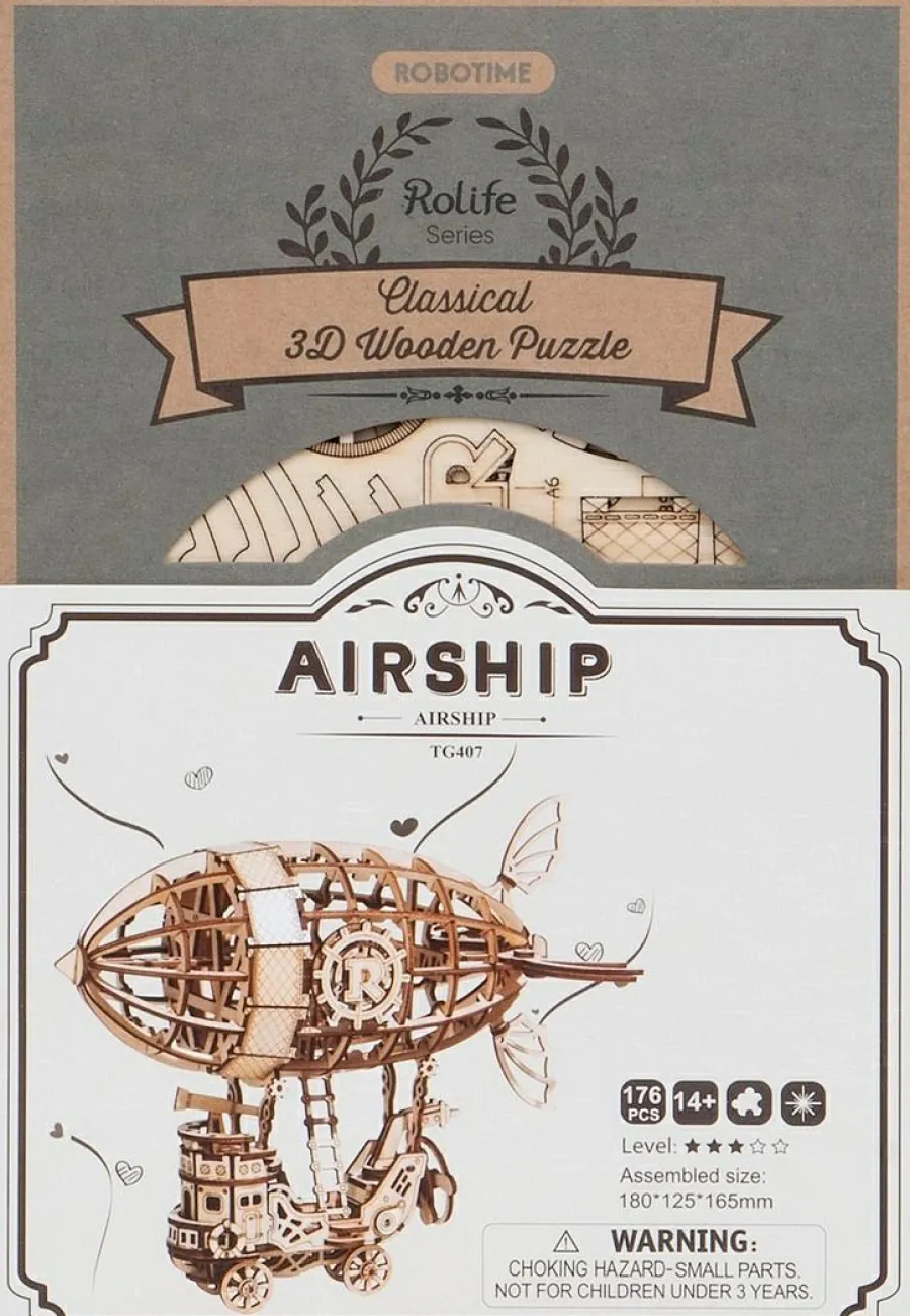 Robotime Houten Bouwpakket Airship Online