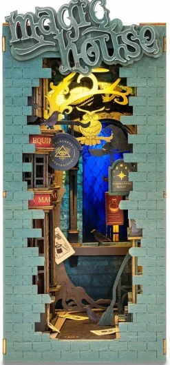 Robotime Houten Bouwpakket Book Nook Magic House Clearance