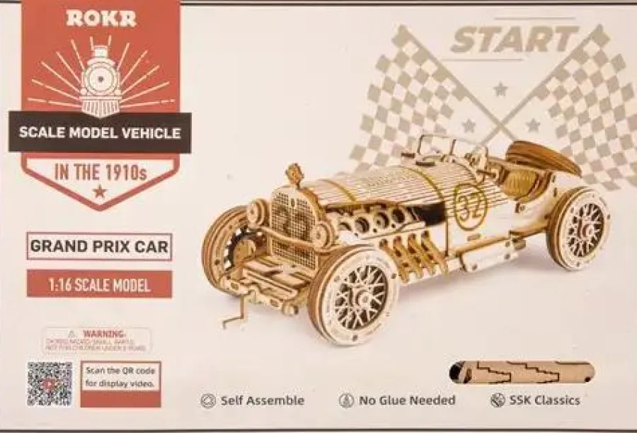 Robotime Houten Bouwpakket Grand Prix Car Sale