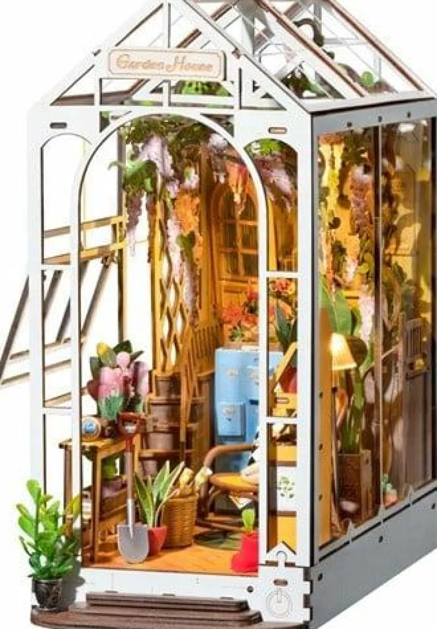 Robotime Houten Bouwpakket Book Nook Garden House Outlet