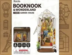 Robotime Houten Bouwpakket Book Nook Garden House Outlet