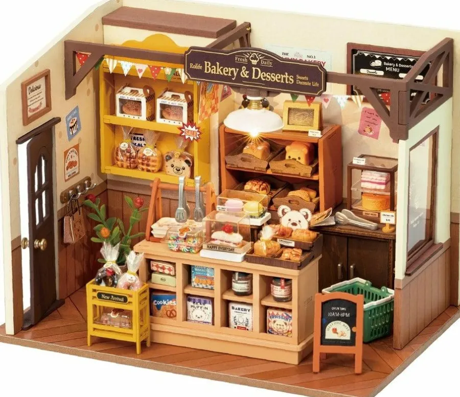 Robotime Houten bouwpakket Becka's Baking House