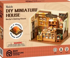 Robotime Houten bouwpakket Becka's Baking House