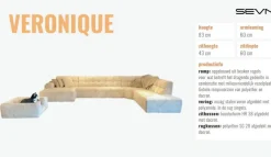 Sevn Bank Veronique - Vele opstellingen en kleuren mogelijk Discount