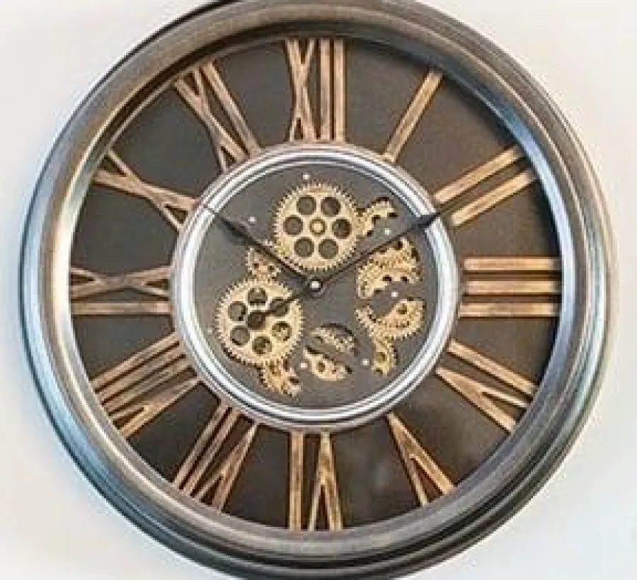 Thomas Kent Klok grant grijs 52,5 cm New