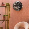 Thomas Kent Klok Oyster L aubergine/zilver -3 maten Best