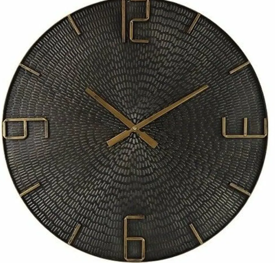 Thomas Kent Wandklok Winton M zwart - Ø60CM Discount