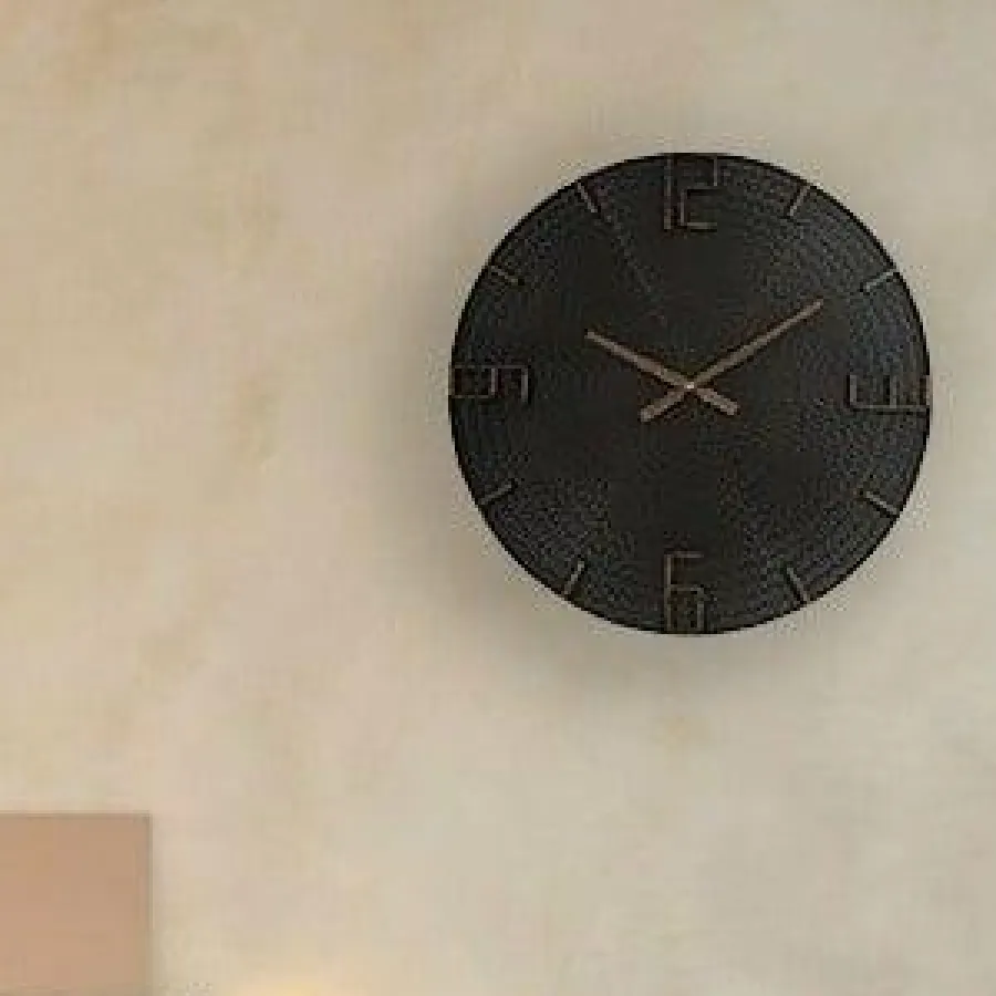 Thomas Kent Wandklok Winton M zwart - Ø60CM Discount