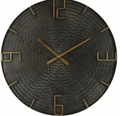 Thomas Kent Wandklok Winton L zwart - Ø80CM