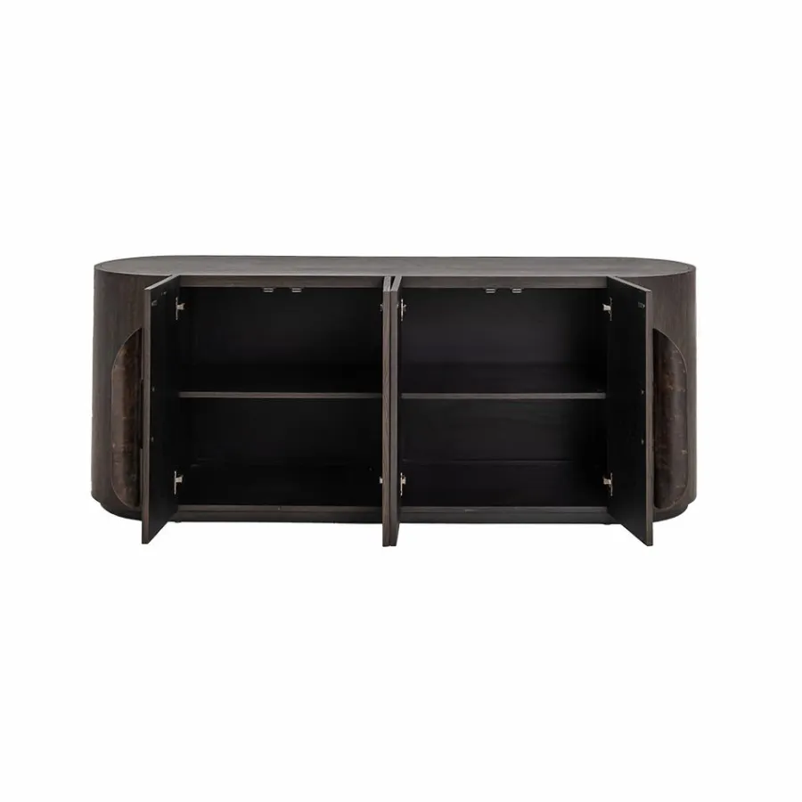 Tower Living Allure Dressoir donkerbruin 180 cm New