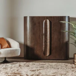 Tower Living Allure Opbergkast donkerbruin 150 cm Sale