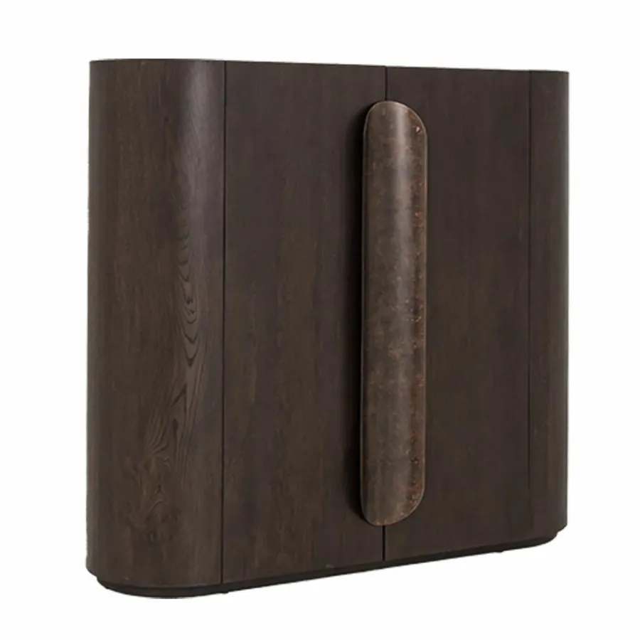 Tower Living Allure Opbergkast donkerbruin 150 cm Sale