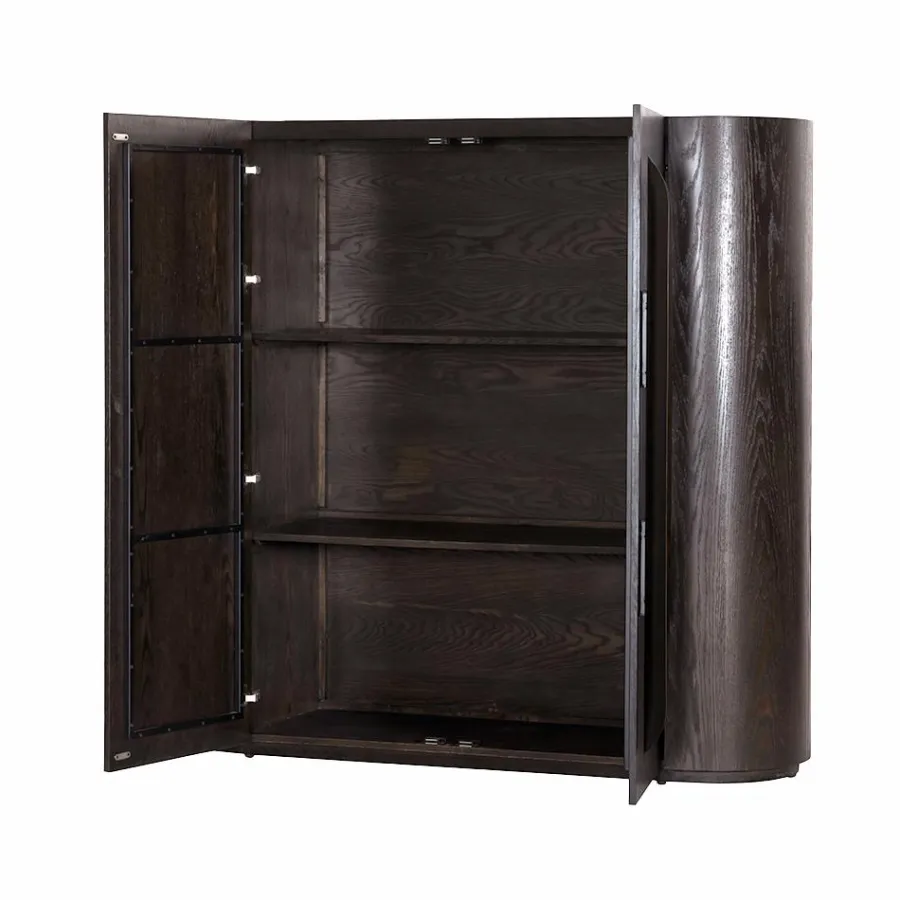 Tower Living Allure Opbergkast donkerbruin 150 cm Sale